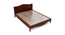 Ashmore Platform Bed (King Bed Size, HONEY Finish) by Urban Ladder - - 