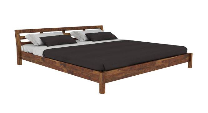 Barbados Non Storage Bed (King Bed Size, Brown Finish) by Urban Ladder - - 