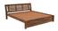 Belcher Non Storage Bed (King Bed Size, Brown Finish) by Urban Ladder - - 