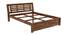 Barlavento Non Storage Bed (Queen Bed Size, PROVINCIAL TEAK Finish) by Urban Ladder - - 