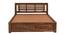 Barlavento Non Storage Bed (Queen Bed Size, PROVINCIAL TEAK Finish) by Urban Ladder - - 