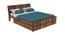 Cyprus Platform Storage Bed (Queen Bed Size, PROVINCIAL TEAK Finish) by Urban Ladder - - 
