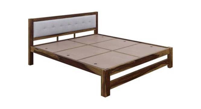Fogo Non Storage Bed (King Bed Size, Brown Finish) by Urban Ladder - - 