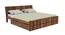 Hainan Platform Storage Bed (King Bed Size, Brown Finish) by Urban Ladder - - 