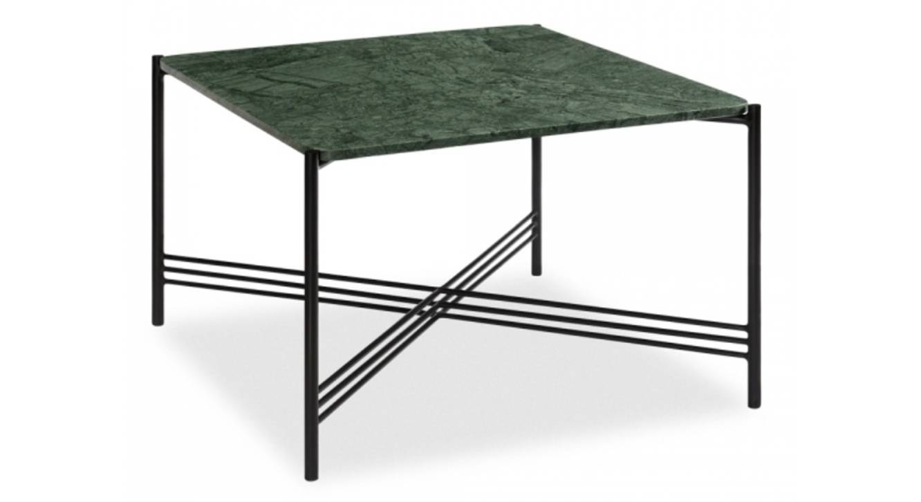 Grazia Square Metal Coffee Table in Brass Finish Urban Ladder