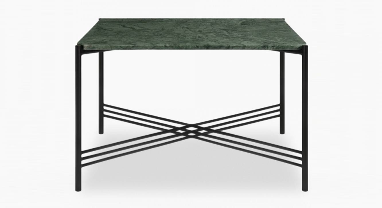 Grazia Square Metal Coffee Table in Brass Finish Urban Ladder