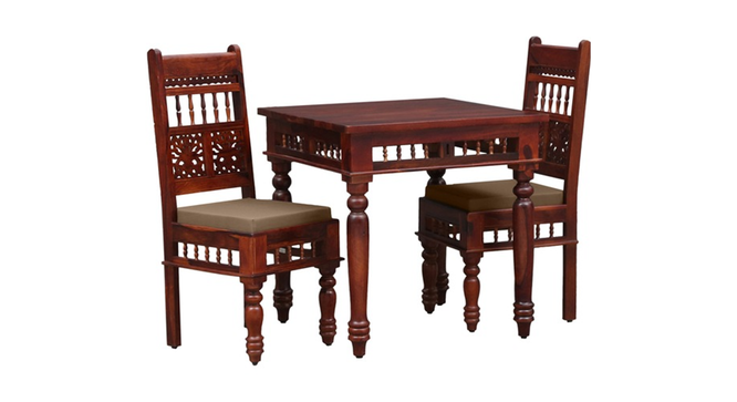 Ishita Dining Table (HONEY Finish) by Urban Ladder - - 