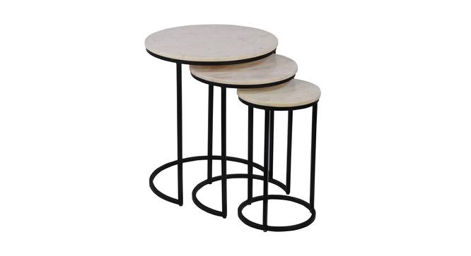 Lochellen Nesting Table (Black Finish) by Urban Ladder - - 