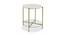 Kyle End Table (Gold Finish) by Urban Ladder - - 