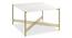 Irene Coffee Table (Brass Finish) by Urban Ladder - - 