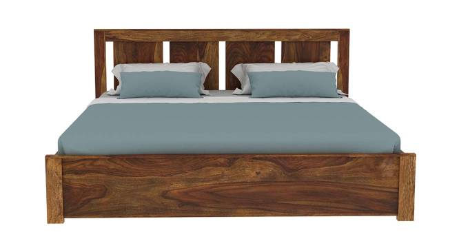 Lantao Platform Storage Bed (King Bed Size, PROVINCIAL TEAK Finish) by Urban Ladder - - 