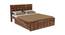 Juan Platform Storage Bed (Queen Bed Size, Brown Finish) by Urban Ladder - - 