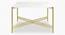 Irene Coffee Table (Brass Finish) by Urban Ladder - - 
