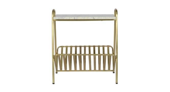 Jillian Magzine Holder (Gold Finish) by Urban Ladder - - 