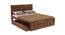 Juan Platform Storage Bed (Queen Bed Size, Brown Finish) by Urban Ladder - - 