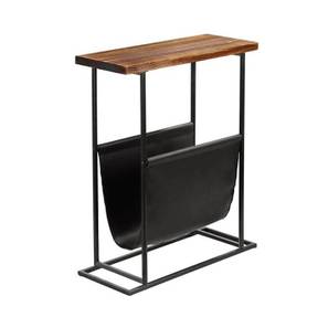 Metal Side And End Tables Design Moyer Metal Side Table in Black Finish