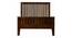 Luzia Non Storage Bed (Single Bed Size, Brown Finish) by Urban Ladder - - 802582