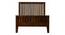 Luzia Non Storage Bed (Single Bed Size, Brown Finish) by Urban Ladder - - 802582