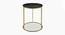 Monroe End Table (Gold Finish) by Urban Ladder - - 