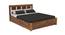 Sable Platform Storage Bed (Queen Bed Size, Brown Finish) by Urban Ladder - - 