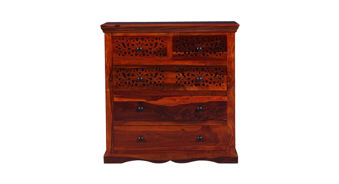 Renee Chest of Drawer (Brown Finish) by Urban Ladder - - 