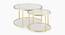Rita Nesting Side Table (Gold Finish) by Urban Ladder - - 