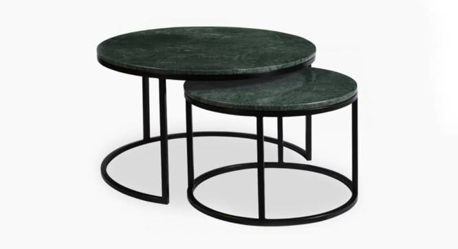 Rosalyn Nesting Table Set of 2 (Black Finish) by Urban Ladder - - 