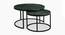 Rosalyn Nesting Table Set of 2 (Black Finish) by Urban Ladder - - 