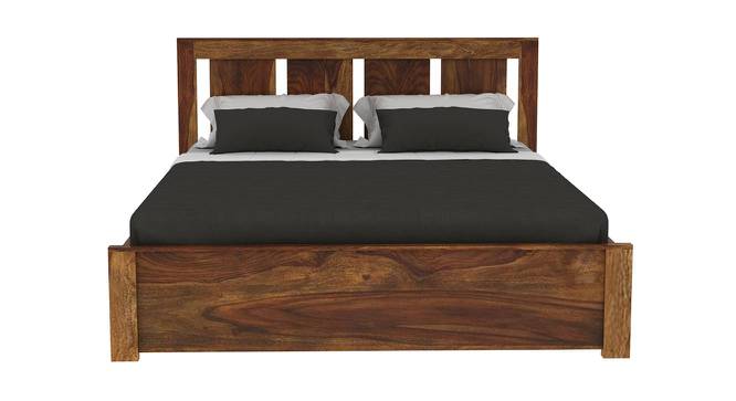 Sable Platform Storage Bed (Queen Bed Size, Brown Finish) by Urban Ladder - - 