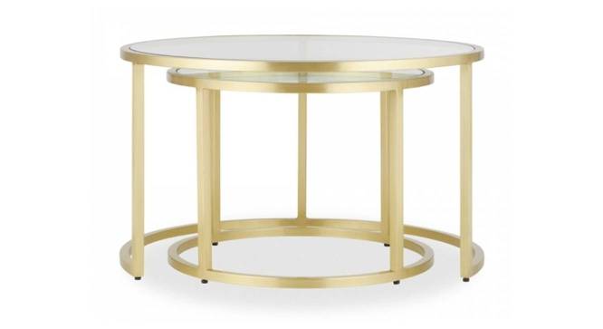 Rita Nesting Side Table (Gold Finish) by Urban Ladder - - 