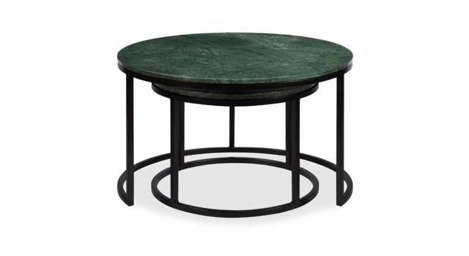 Rosalyn Nesting Table Set of 2 (Black Finish) by Urban Ladder - - 