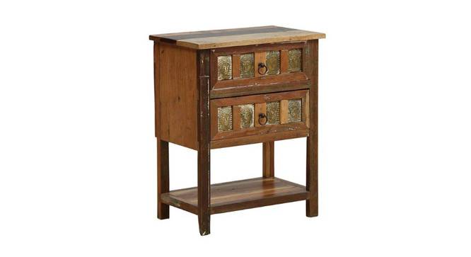 Shantay Bedside Table (Distressed Finish) by Urban Ladder - - 