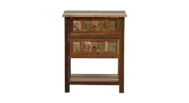 Shantay Bedside Table (Distressed Finish) by Urban Ladder - - 