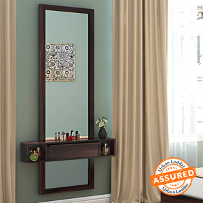 Dressers Mirrors In Jamnagar Design Ohio Solid Wood Dressing Table in Mahogany Finish