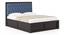 Avon King Size Box Storage Bed With Theramedic Memory Foam Mattress with Latex (Mahogany Finish, King Bed Size, 78 x 72 in Mattress Size) by Urban Ladder - Top Image - 802976