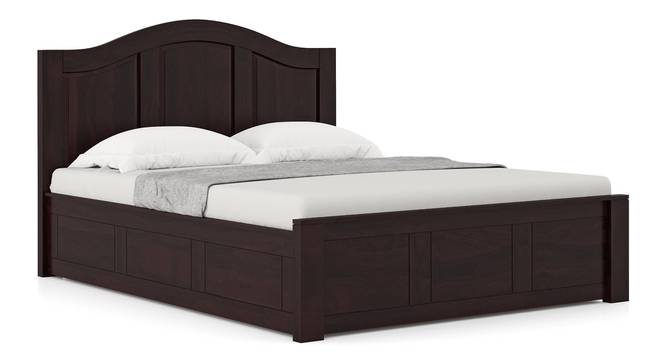 Ballito Solid Wood Queen Box Storage Bed Mahogany With Theramedic Memory Foam Mattress with Latex (Mahogany Finish, Queen Bed Size) by Urban Ladder - Ground View Design 1 - 803049