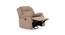 Avalon - Rocking & Revolving Single Seater Fabric Recliner in Plaster Brown Colour (Brown, One Seater) by Urban Ladder - Zoomed Image - 