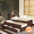 Ateneo storage headboard single bed with trundle and storage replace lp