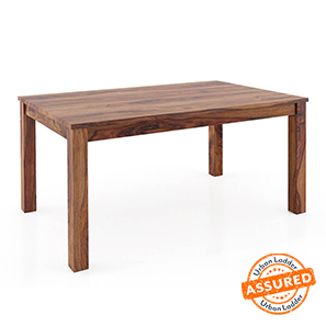 Dining Room Bestsellers In Bhopal Design Arabia 6 Seater Dining Table (Teak Finish)