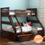 Barnley single over queen storage bunk bed replace lp