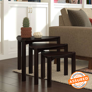 Side Tables End Tables Design Clapton Solid Wood Side Table in Mahogany Finish