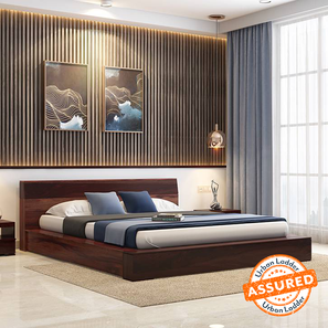 Bed Room Bestsellers In Bhopal Design Duetto Solid Wood King Size Bed in Two Tone Finish