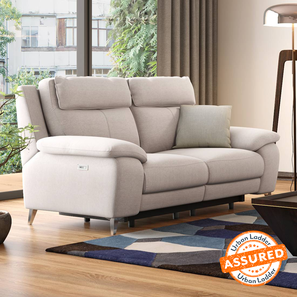 Emila recliner 2 seter color cream lp