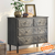 Elisa chest of four drawers finish antique grey lp