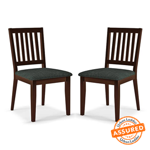 Diner Dining Chairs Set of 2 With Upholstery Urban Ladder