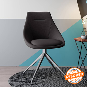 Weekend Only Deals 2842023 Design Doris Fabric Accent Chair in Dark Grey Colour