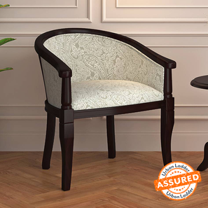 Florence armchair finish mahoganycolor monochrome paisley lp