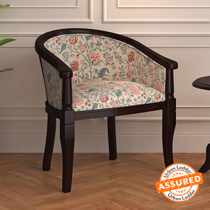 Florence armchair finish mahogany color calico floral lp