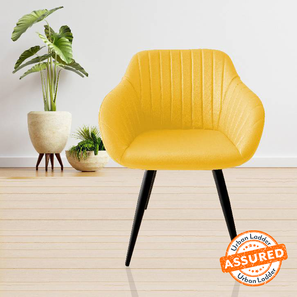 Bedroom Deals Of The Week Design Unique Metal Dining Chair set of 1 in Yellow Finish