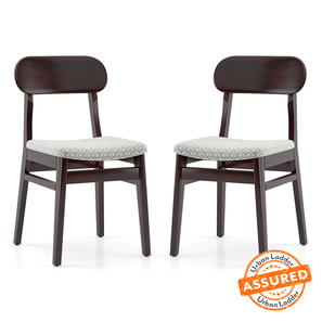 Vivien Solid Wood Dining Chair Set of 2 Urban Ladder